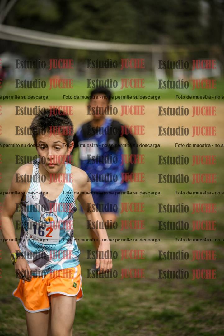 Fotos de la llegada del cross de 1000 m