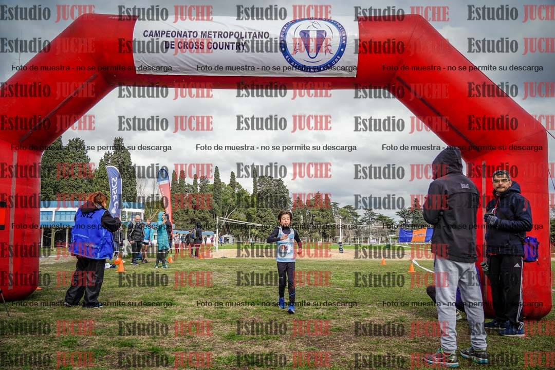 Fotos de la llegada del cross de 1000 m