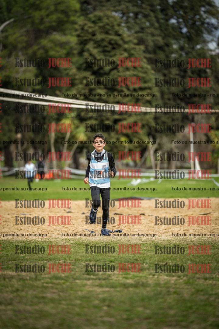 Fotos de la llegada del cross de 1000 m