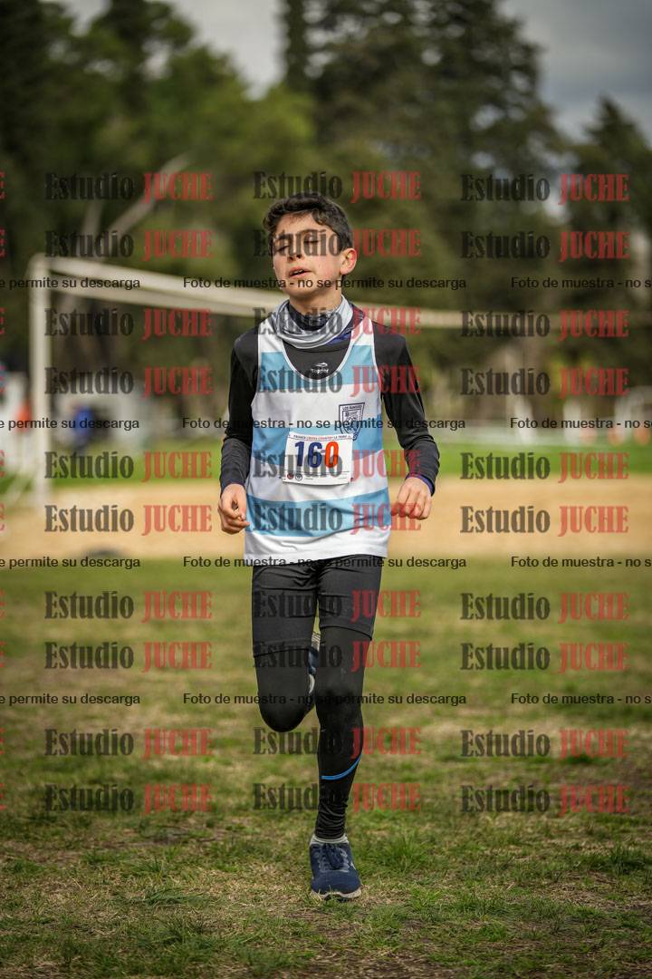Fotos de la llegada del cross de 1000 m