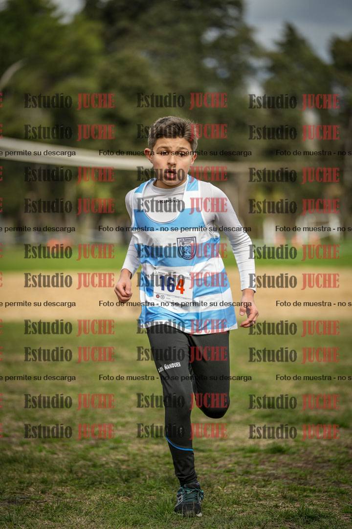 Fotos de la llegada del cross de 1000 m