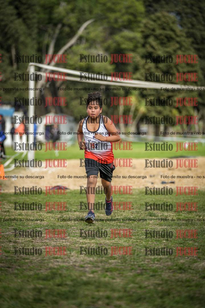 Fotos de la llegada del cross de 1000 m