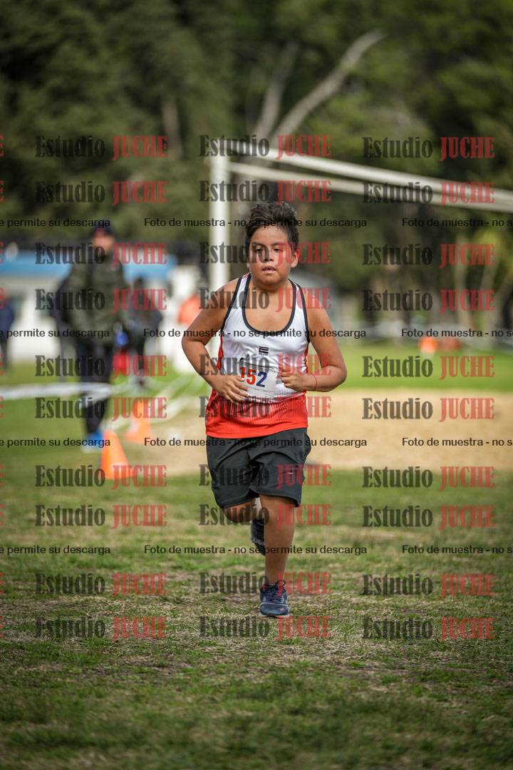 Fotos de la llegada del cross de 1000 m