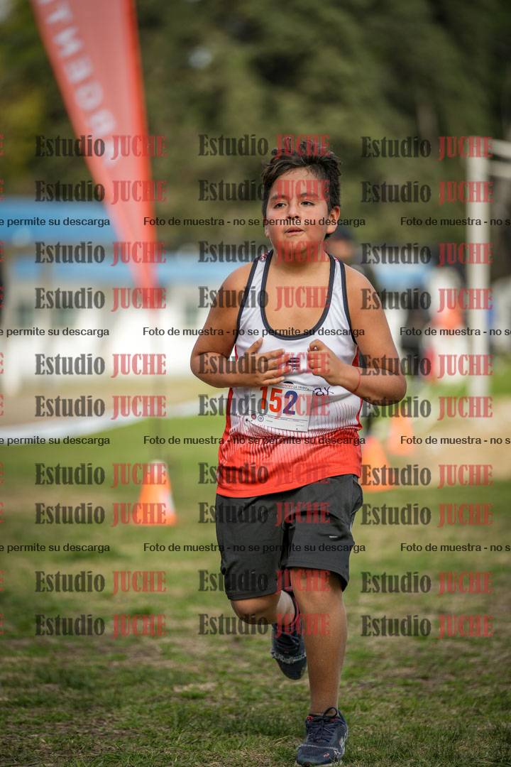 Fotos de la llegada del cross de 1000 m