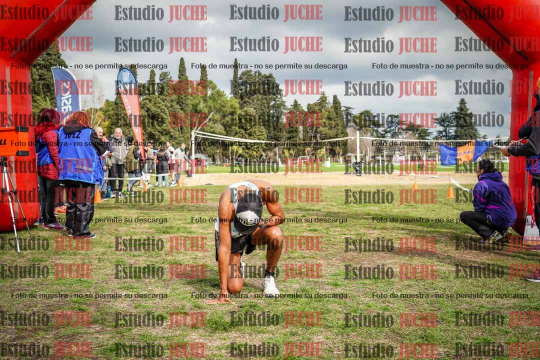 Fotos de la llegada del cross de 8000 m