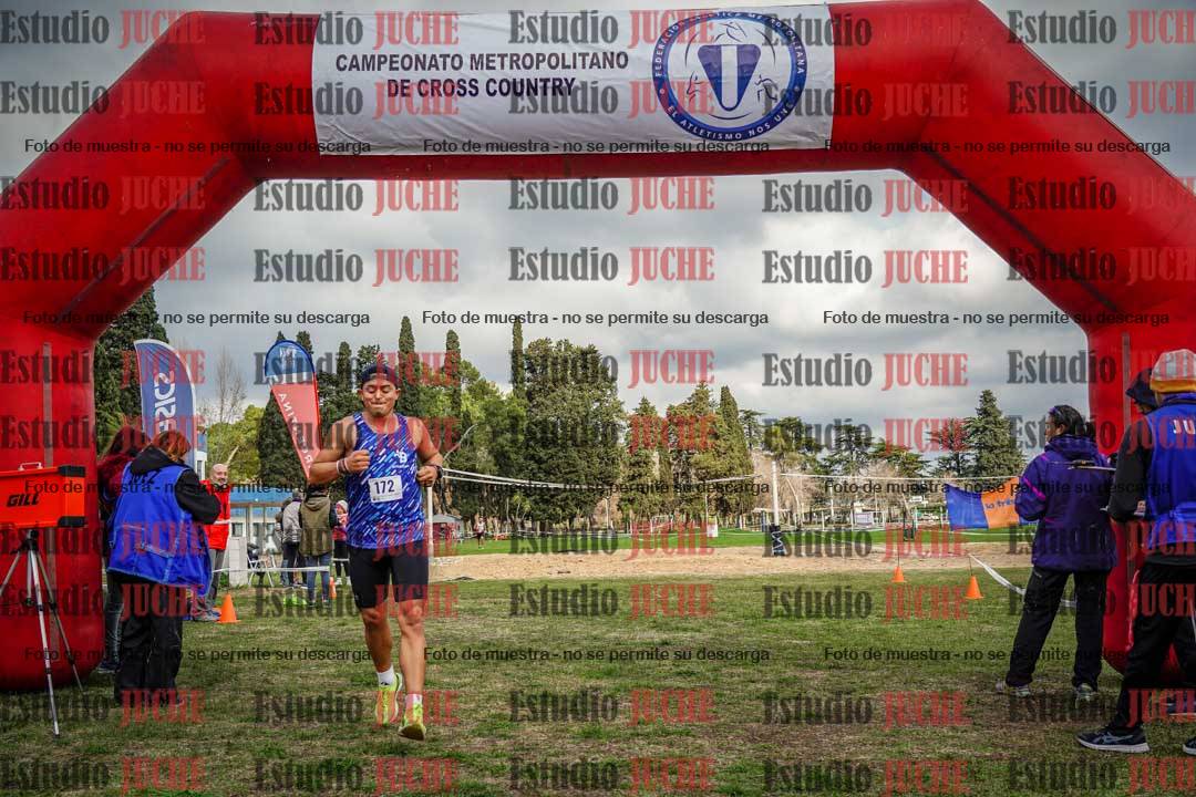 Fotos de la llegada del cross de 8000 m