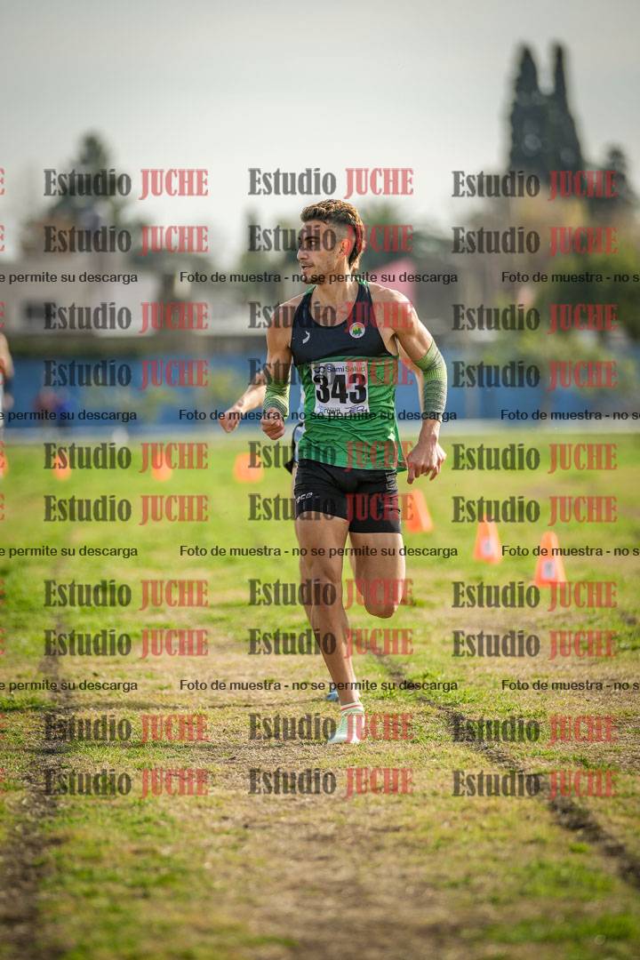 Fotos de la llegada del cross de 4000 m - varones
