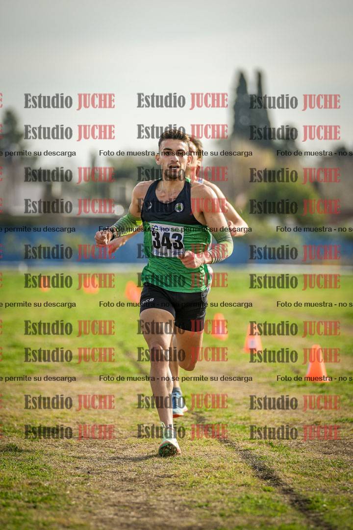 Fotos de la llegada del cross de 4000 m - varones