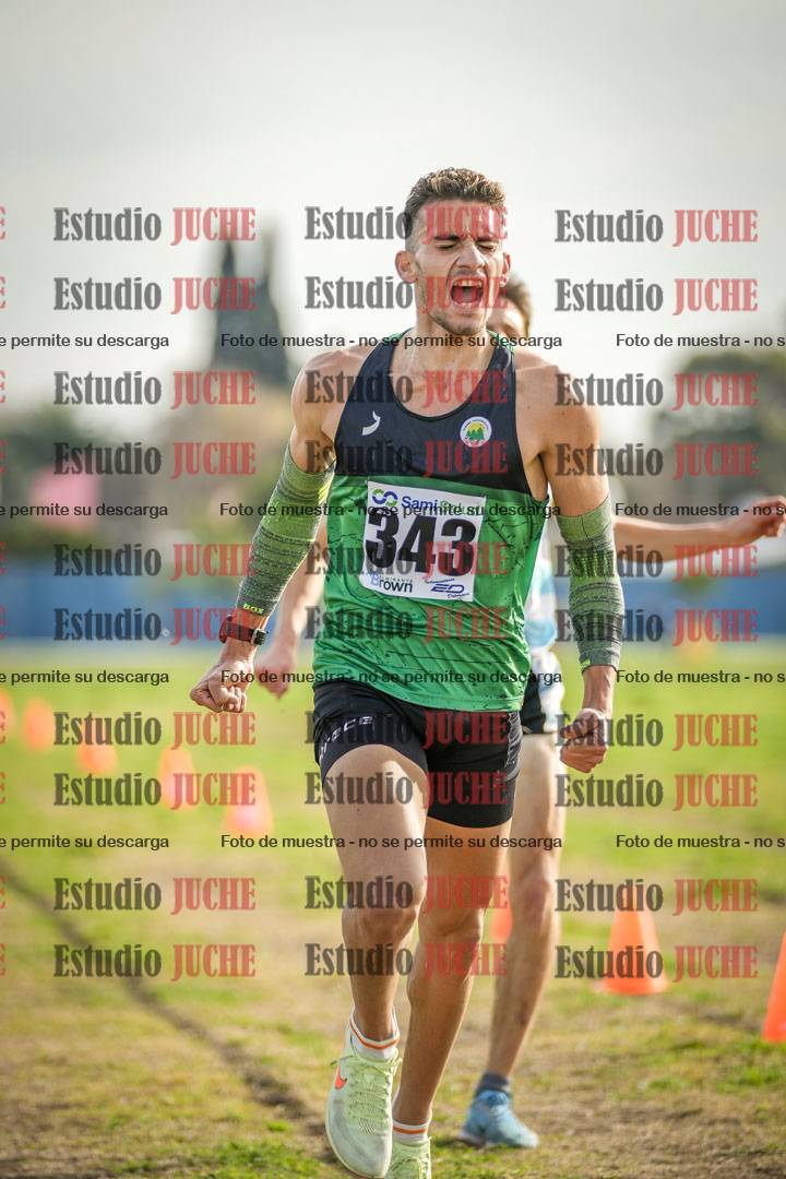 Fotos de la llegada del cross de 4000 m - varones