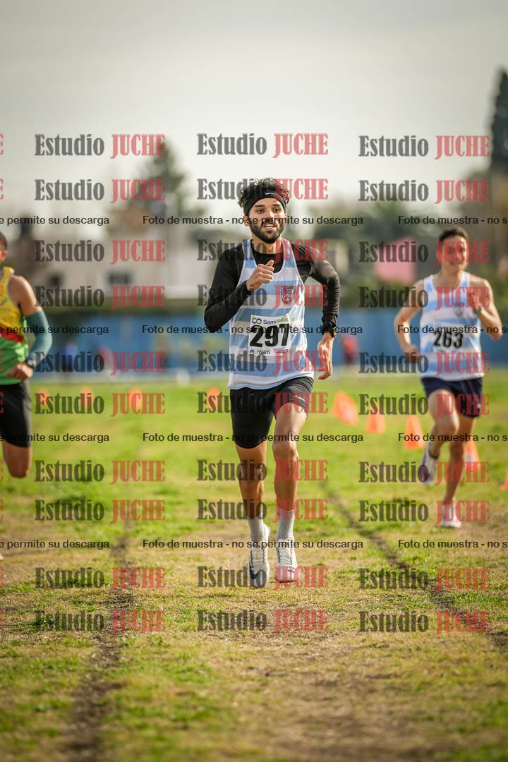 Fotos de la llegada del cross de 4000 m - varones