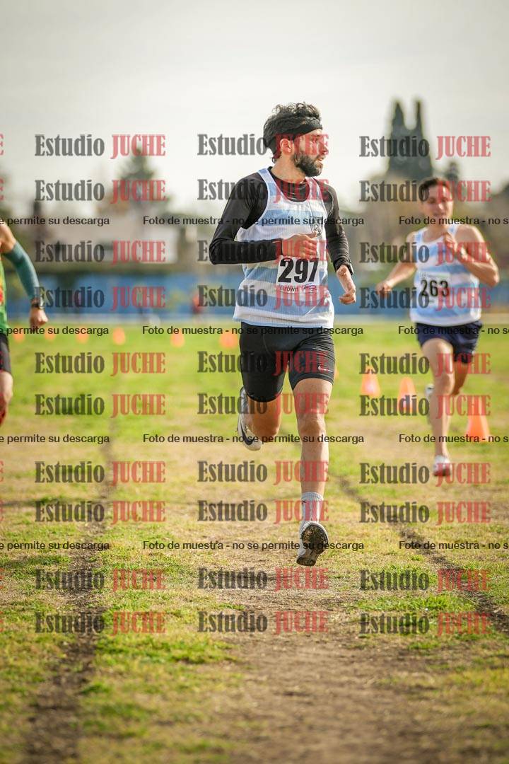 Fotos de la llegada del cross de 4000 m - varones