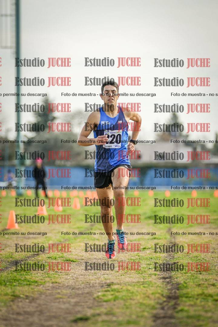 Fotos de la llegada del cross de 4000 m - varones