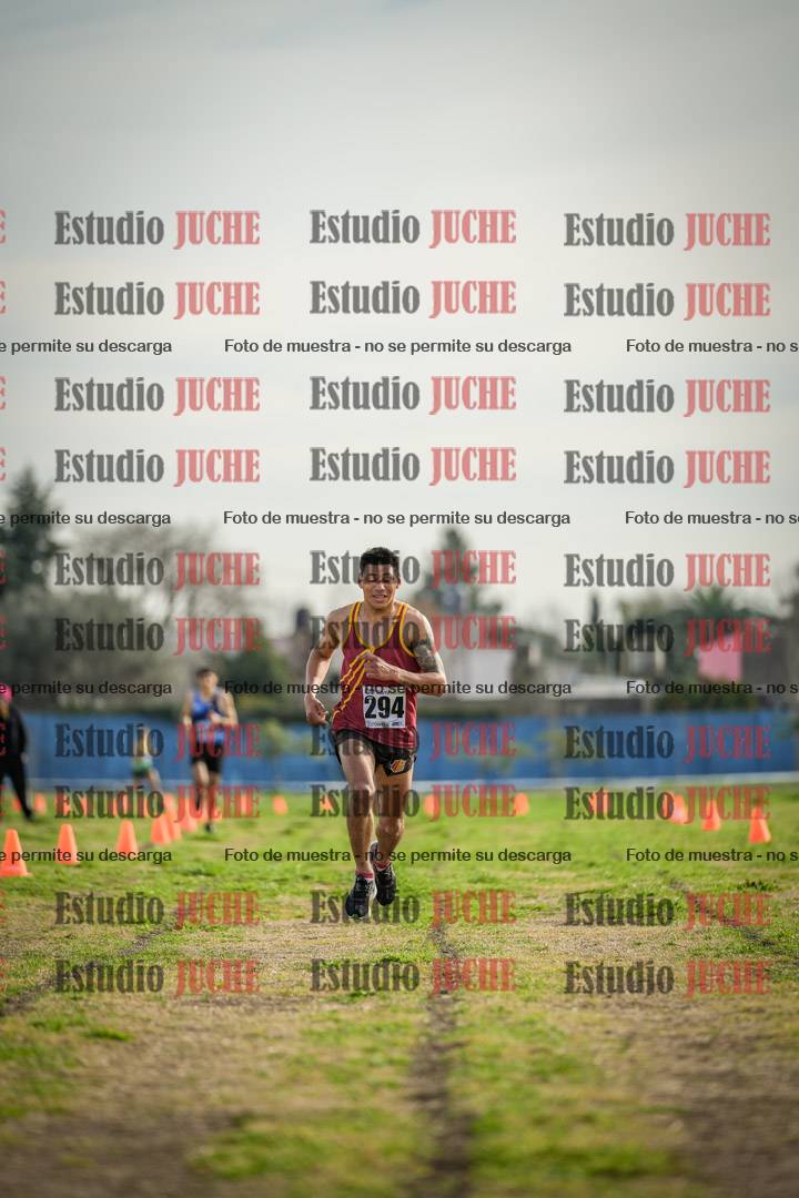 Fotos de la llegada del cross de 4000 m - varones