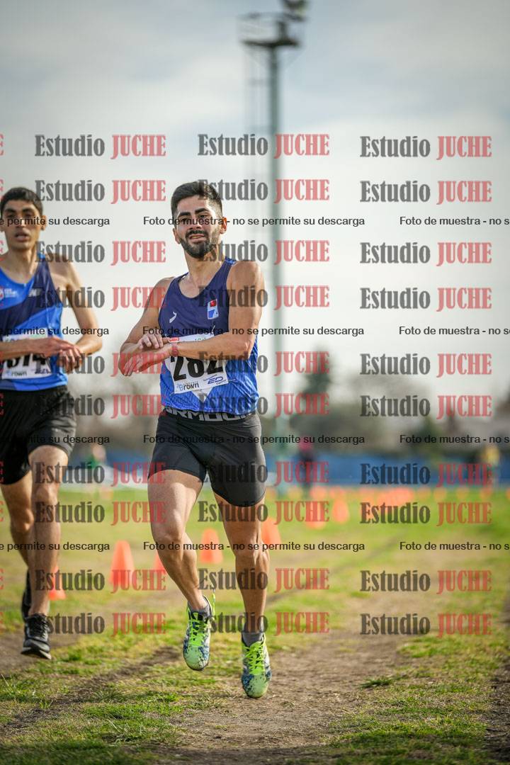 Fotos de la llegada del cross de 4000 m - varones