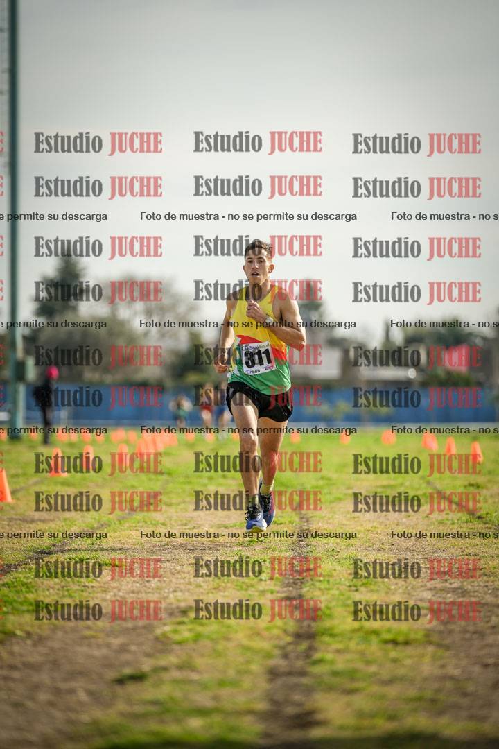 Fotos de la llegada del cross de 4000 m - varones