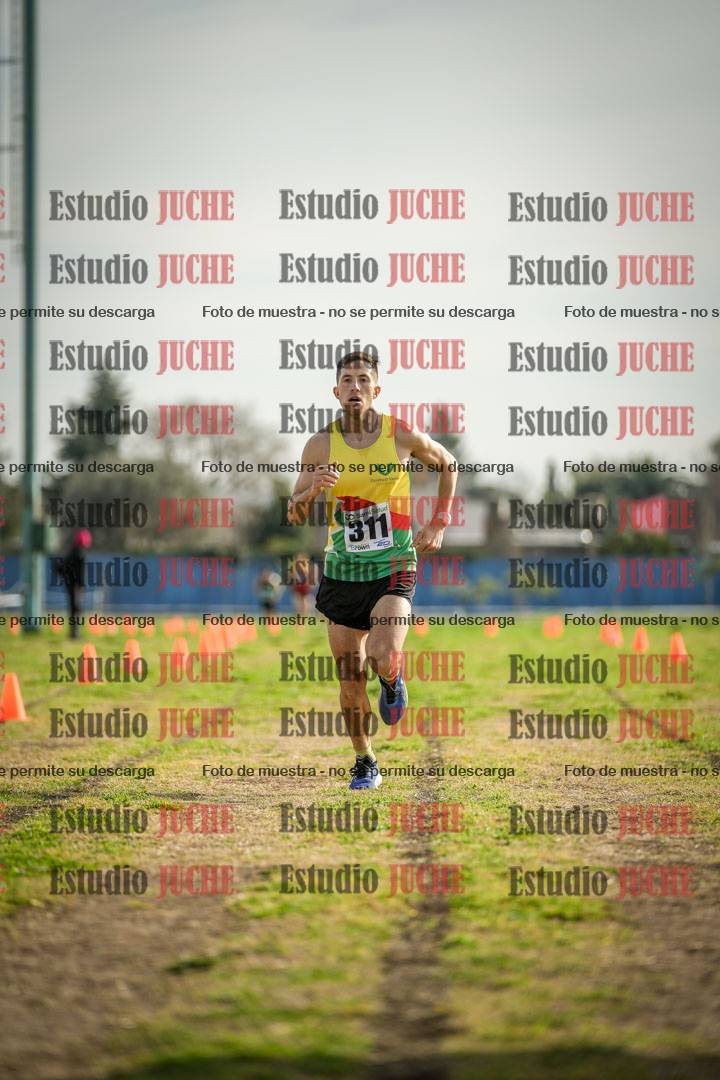 Fotos de la llegada del cross de 4000 m - varones