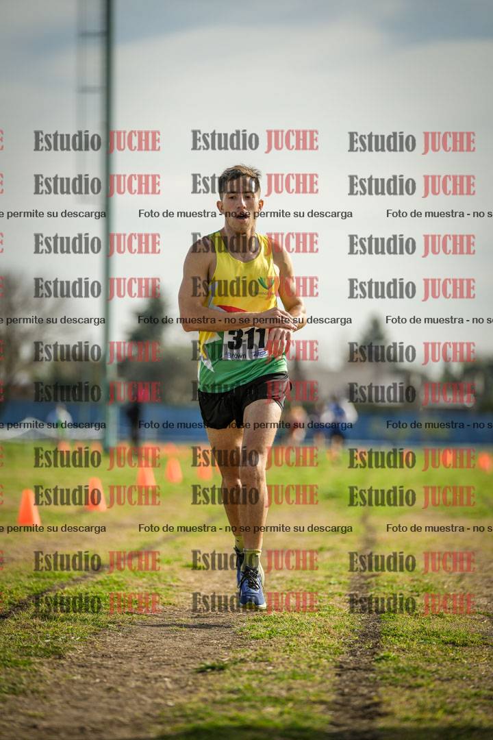 Fotos de la llegada del cross de 4000 m - varones