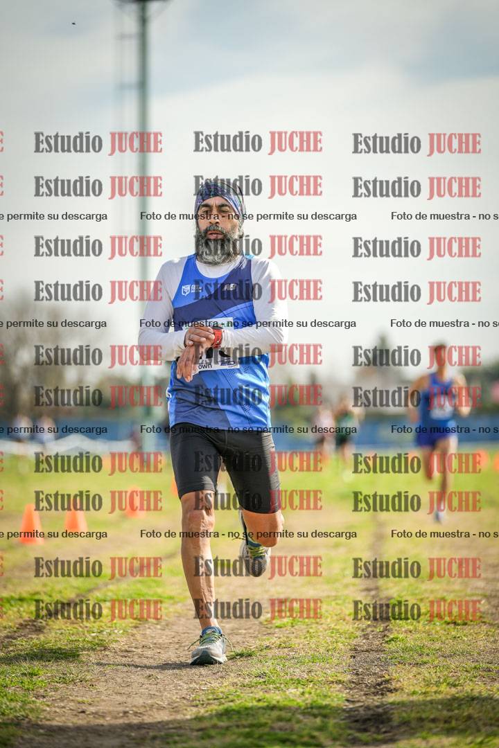 Fotos de la llegada del cross de 4000 m - varones