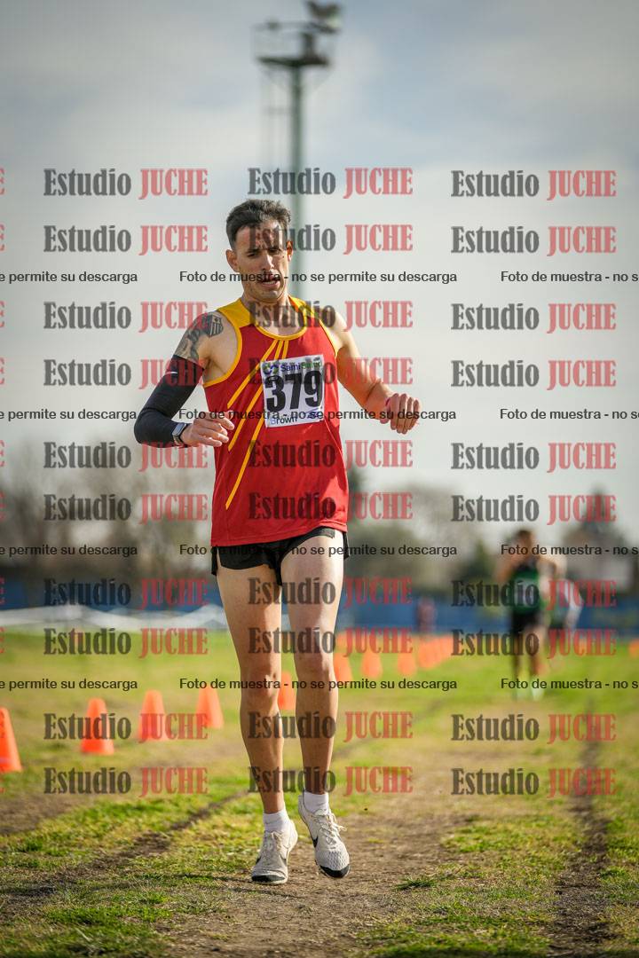 Fotos de la llegada del cross de 4000 m - varones