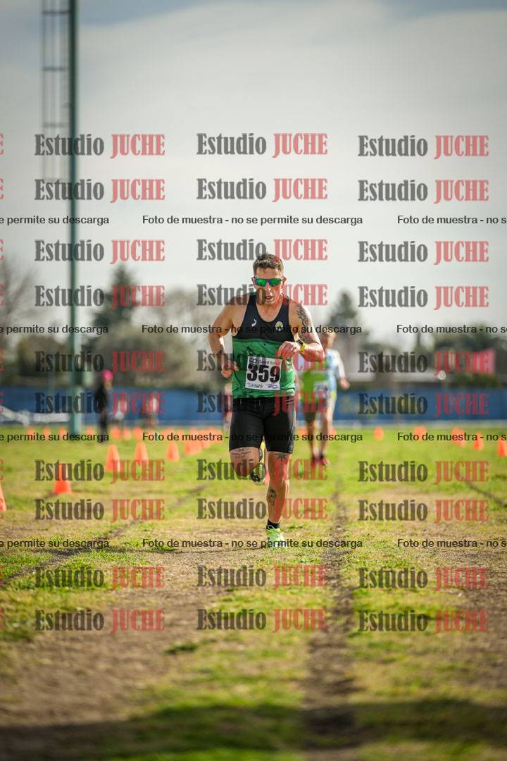 Fotos de la llegada del cross de 4000 m - varones