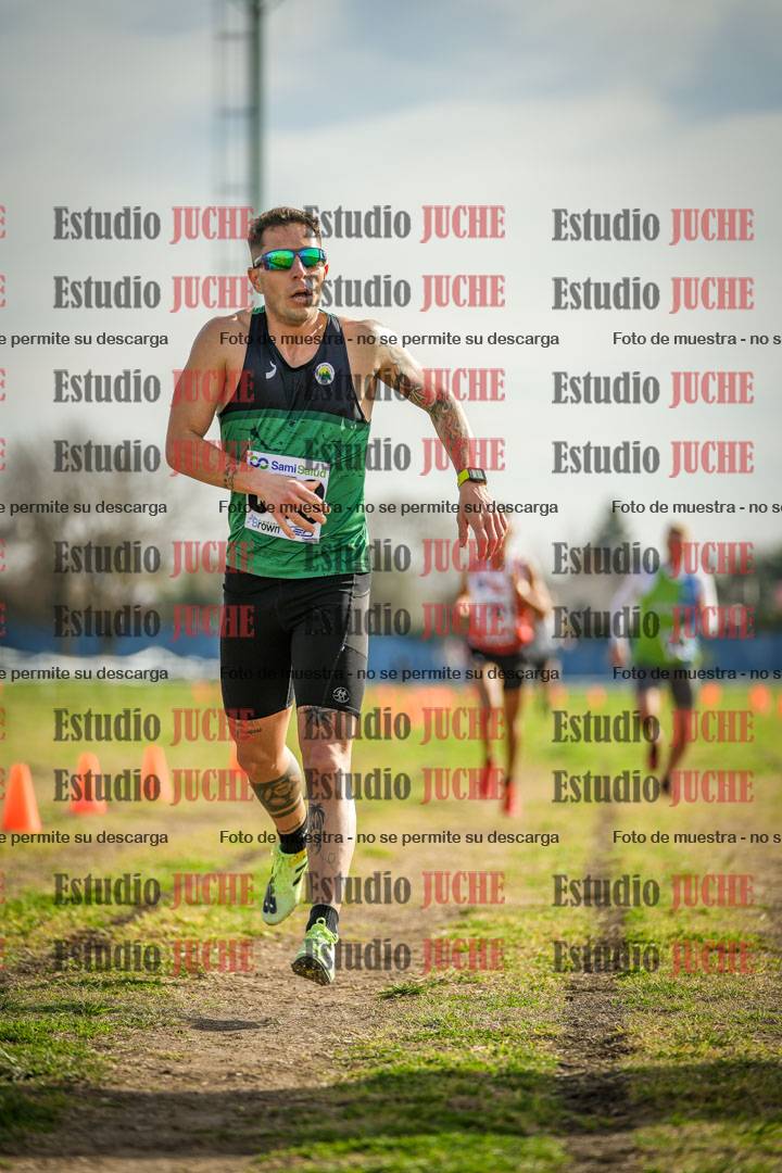 Fotos de la llegada del cross de 4000 m - varones