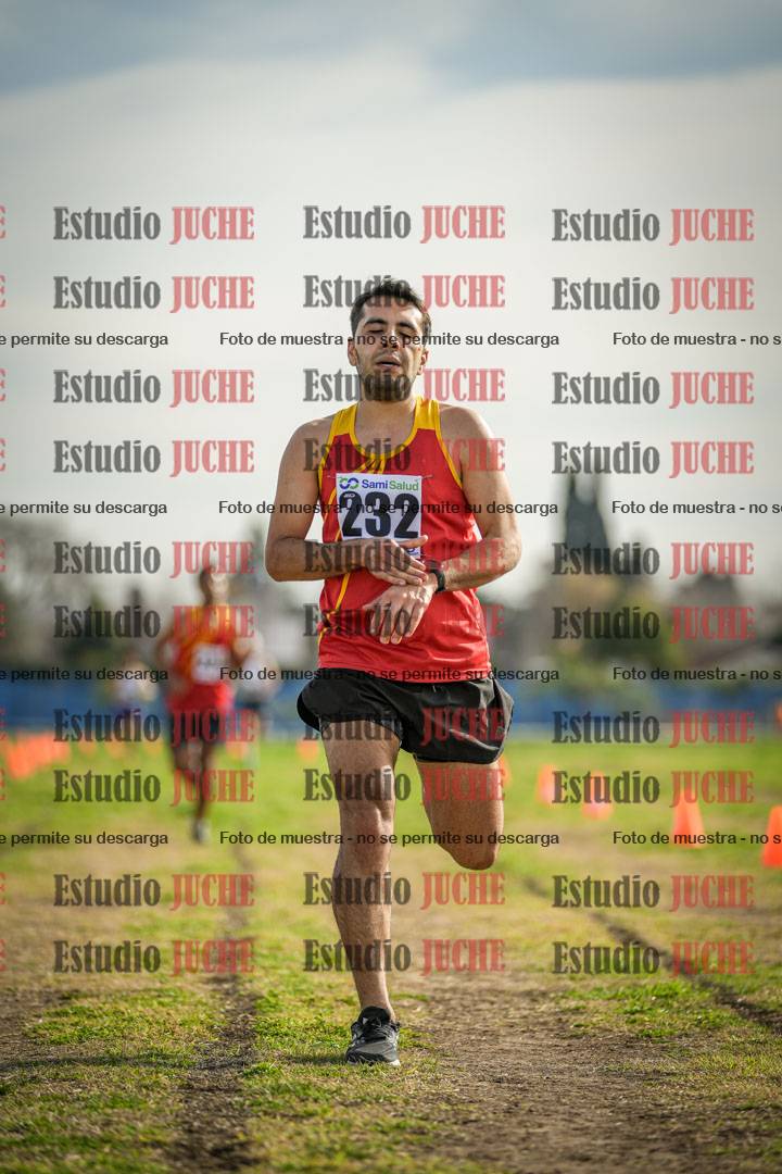 Fotos de la llegada del cross de 4000 m - varones
