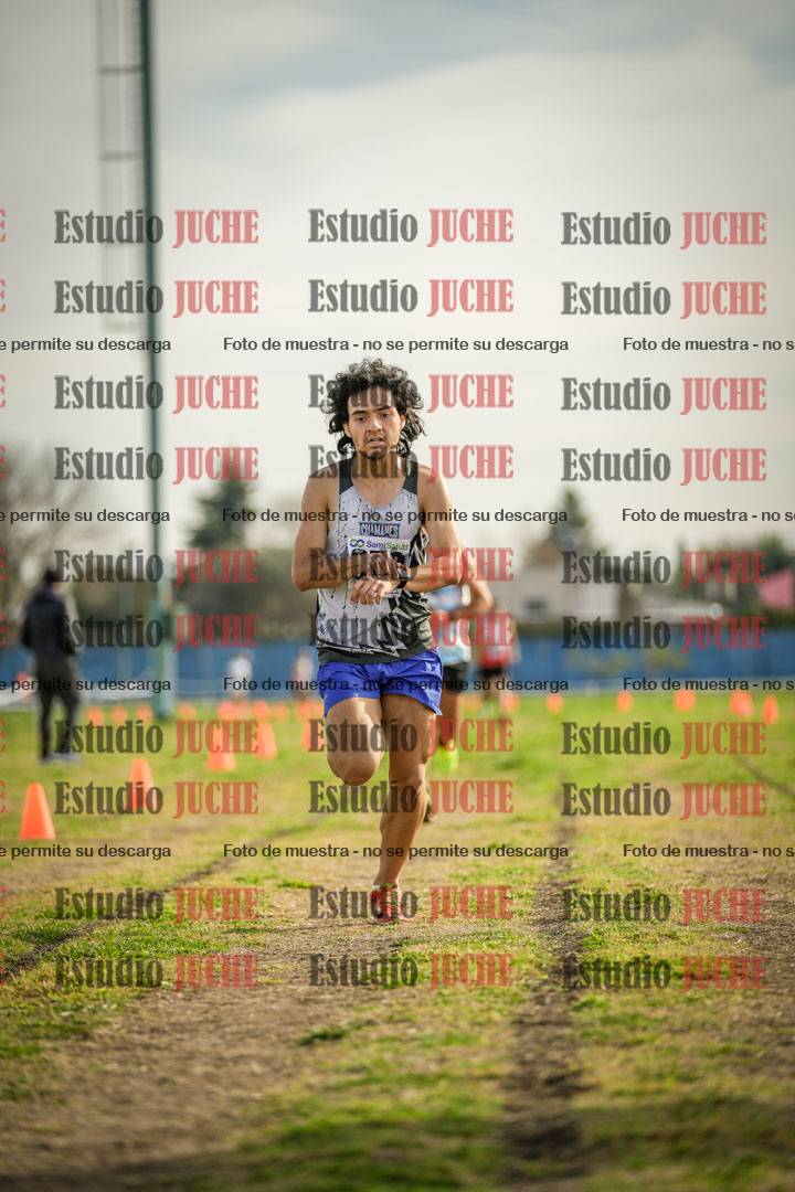 Fotos de la llegada del cross de 4000 m - varones