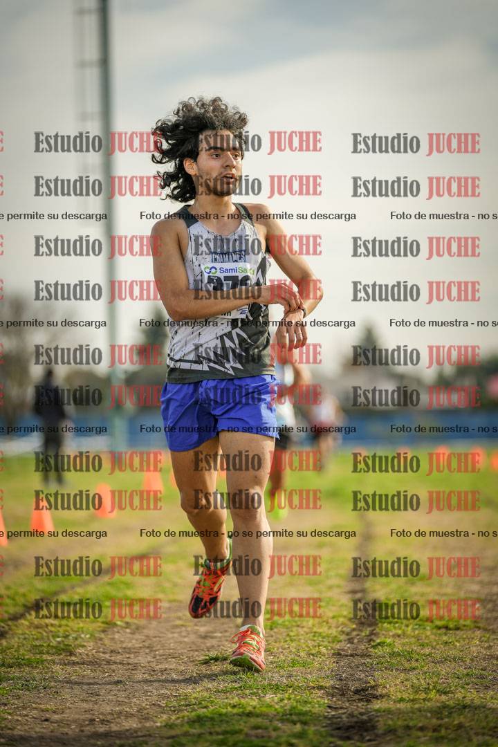 Fotos de la llegada del cross de 4000 m - varones
