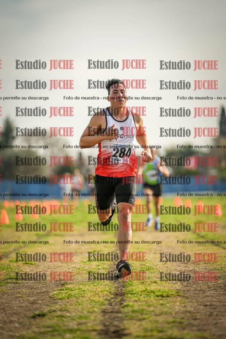 Fotos de la llegada del cross de 4000 m - varones