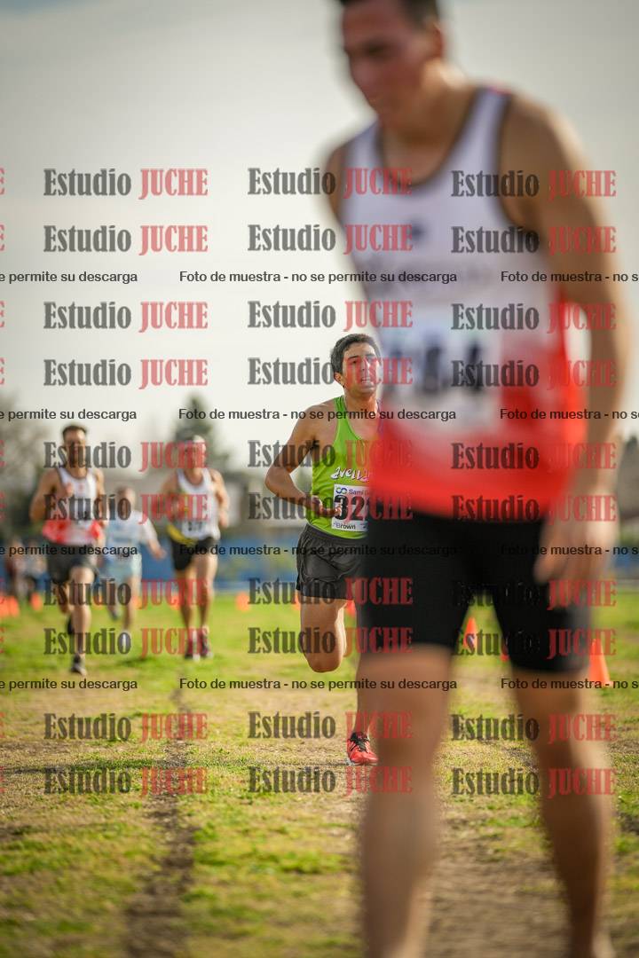 Fotos de la llegada del cross de 4000 m - varones