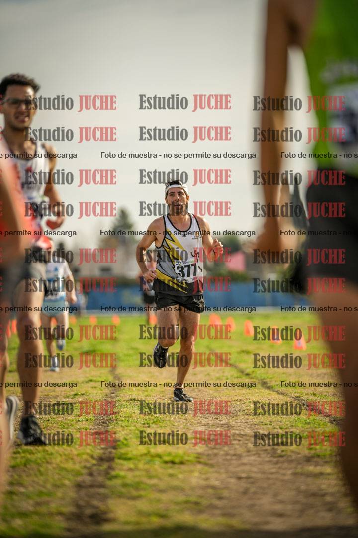 Fotos de la llegada del cross de 4000 m - varones