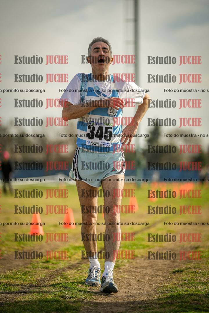 Fotos de la llegada del cross de 4000 m - varones