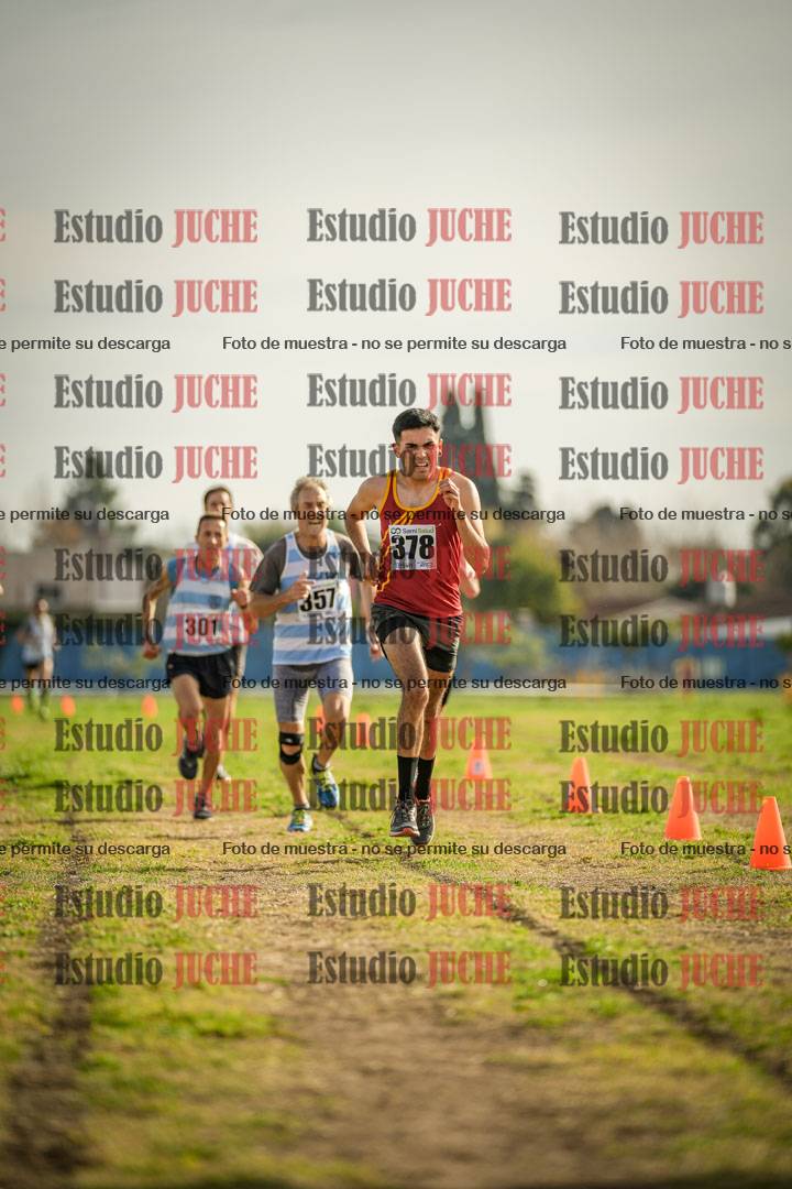 Fotos de la llegada del cross de 4000 m - varones