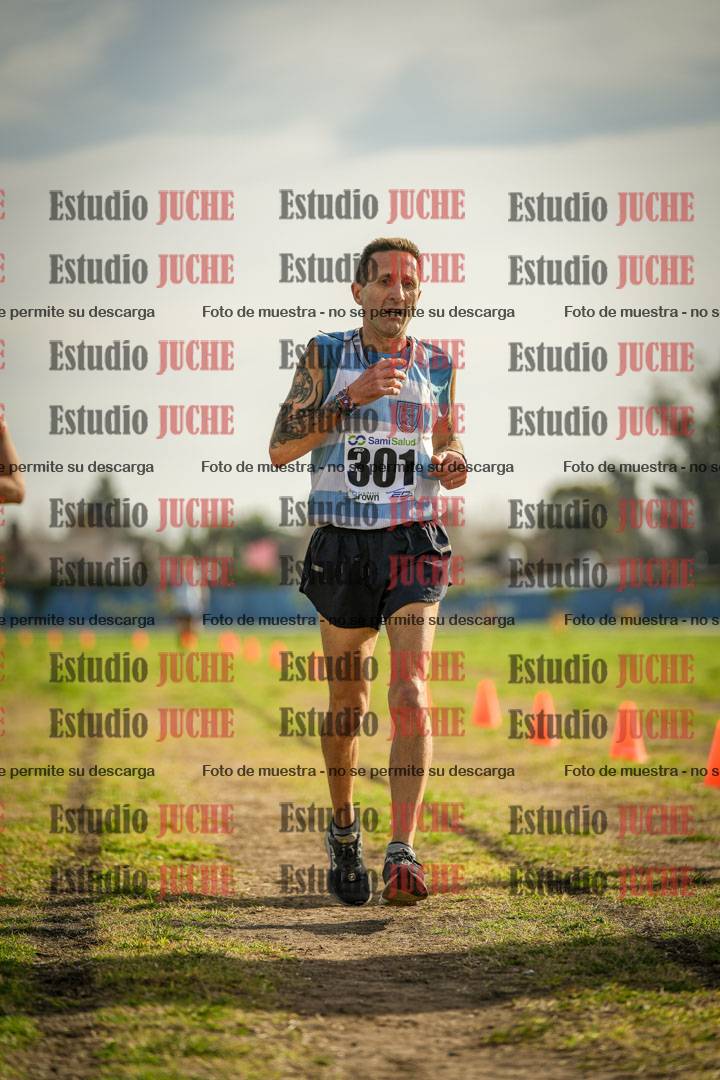 Fotos de la llegada del cross de 4000 m - varones