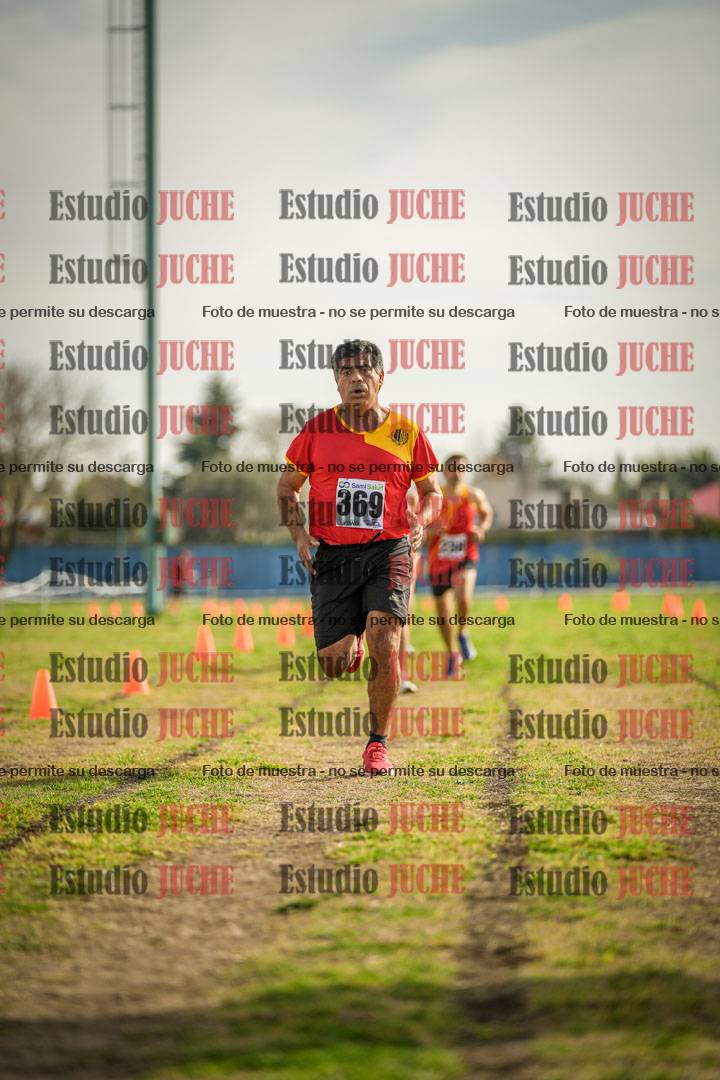 Fotos de la llegada del cross de 4000 m - varones