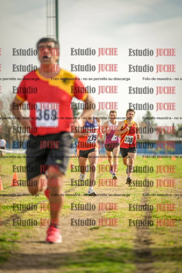 Fotos de la llegada del cross de 4000 m - varones