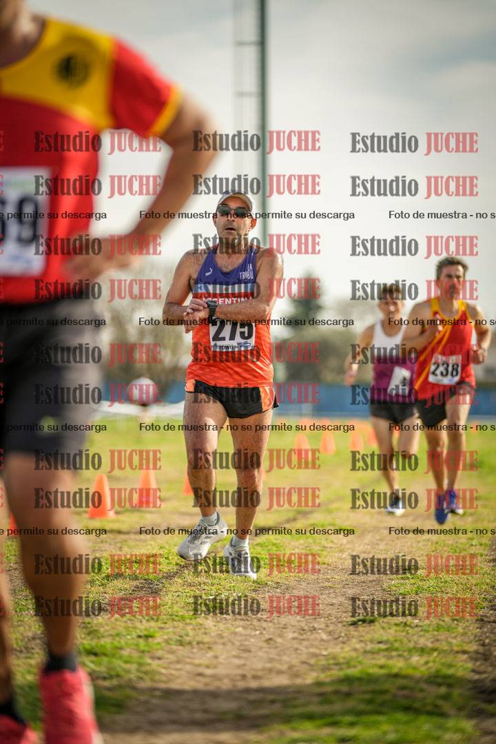 Fotos de la llegada del cross de 4000 m - varones