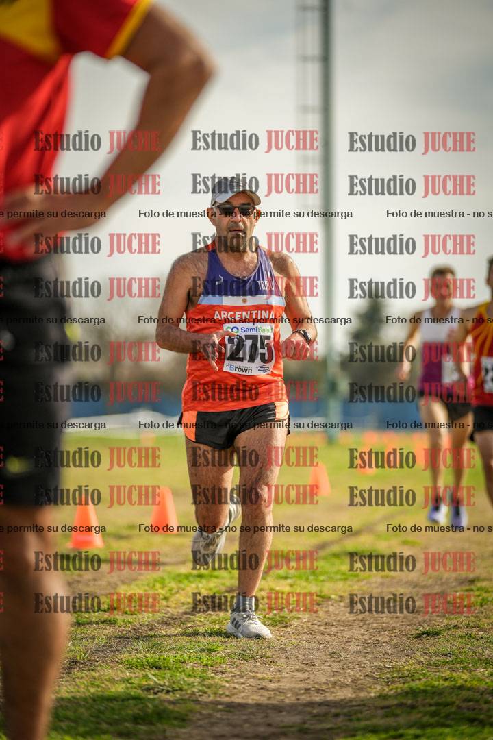 Fotos de la llegada del cross de 4000 m - varones