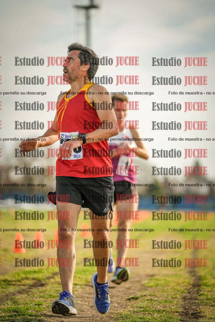 Fotos de la llegada del cross de 4000 m - varones