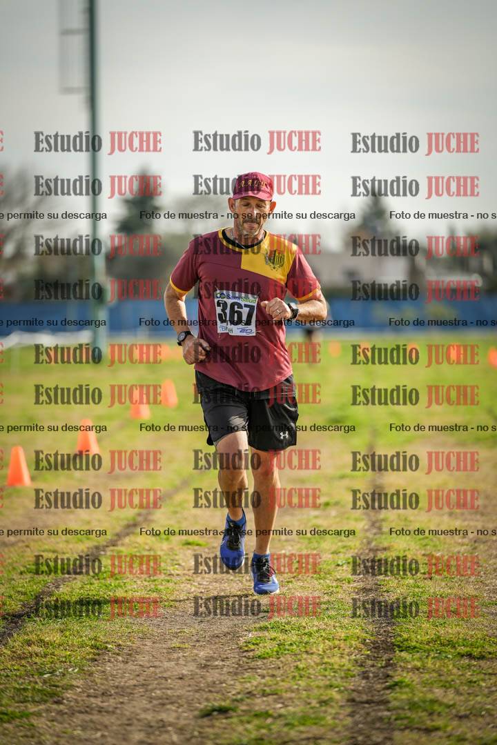 Fotos de la llegada del cross de 4000 m - varones