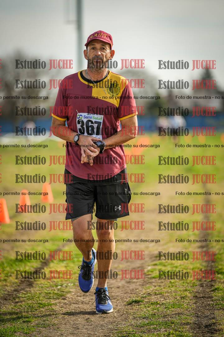 Fotos de la llegada del cross de 4000 m - varones