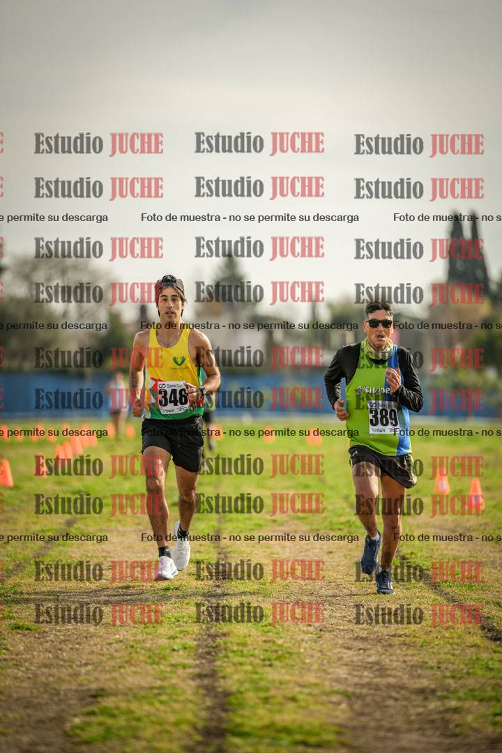 Fotos de la llegada del cross de 4000 m - varones