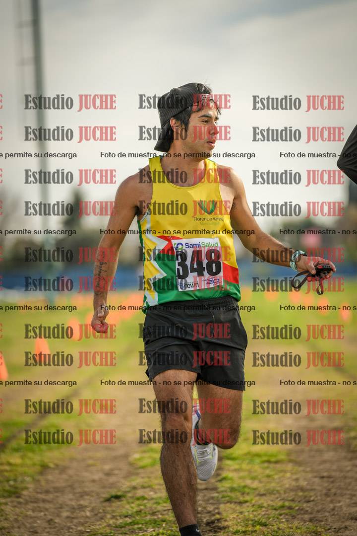 Fotos de la llegada del cross de 4000 m - varones