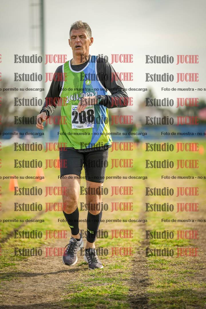 Fotos de la llegada del cross de 4000 m - varones