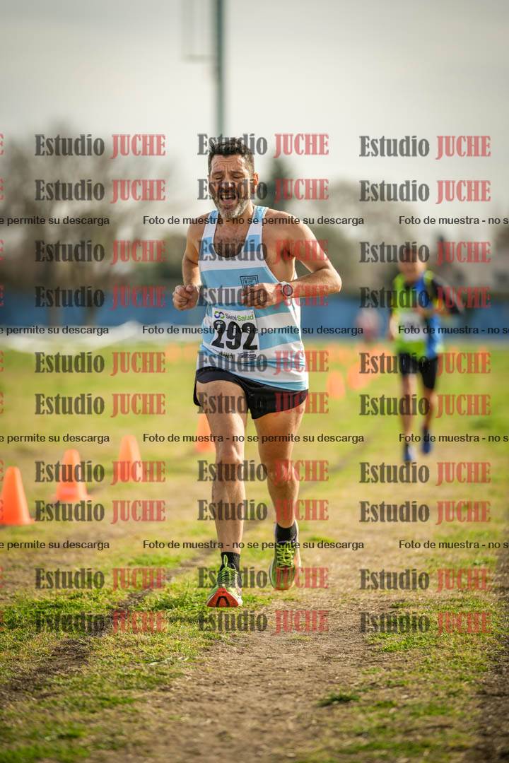 Fotos de la llegada del cross de 4000 m - varones