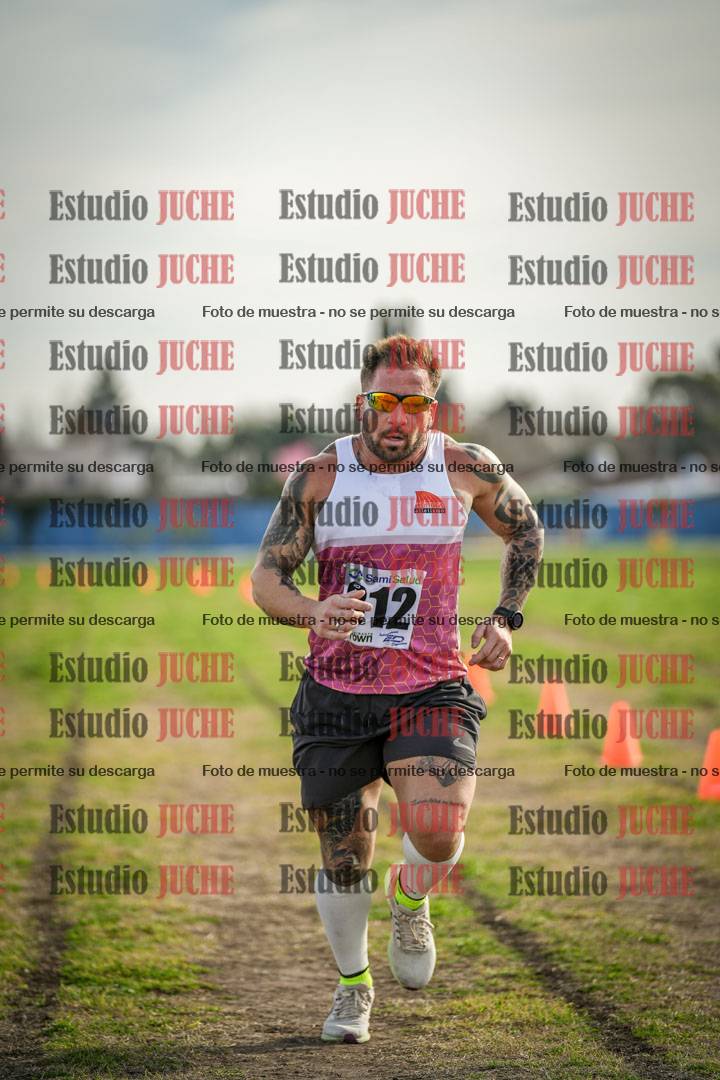 Fotos de la llegada del cross de 4000 m - varones