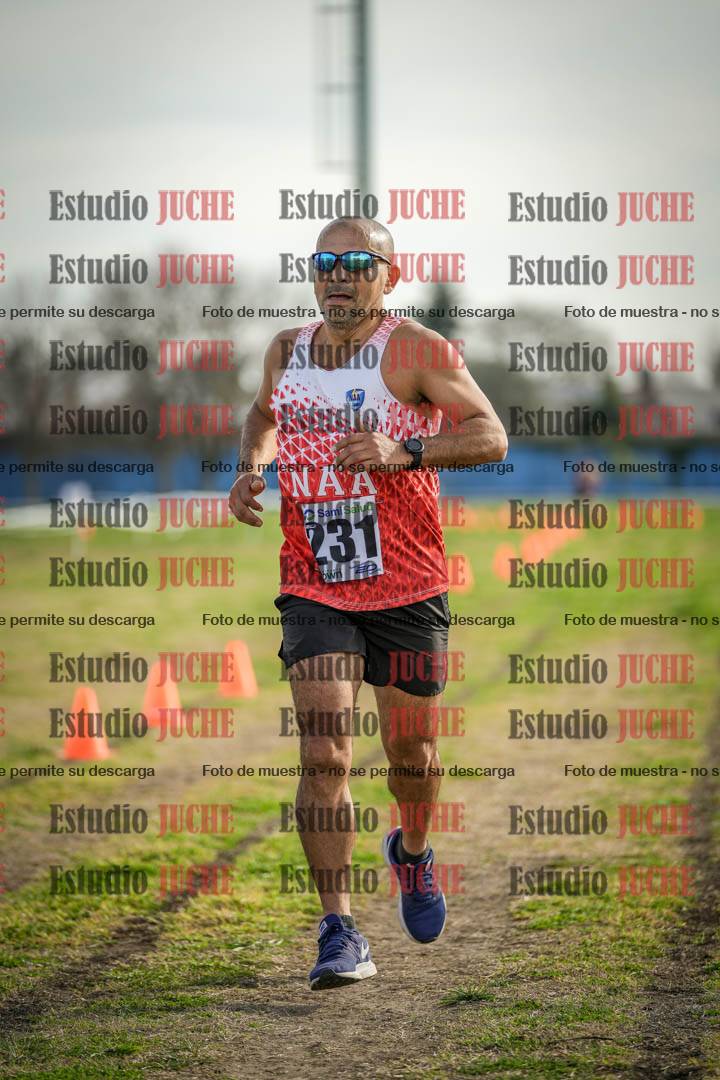 Fotos de la llegada del cross de 4000 m - varones