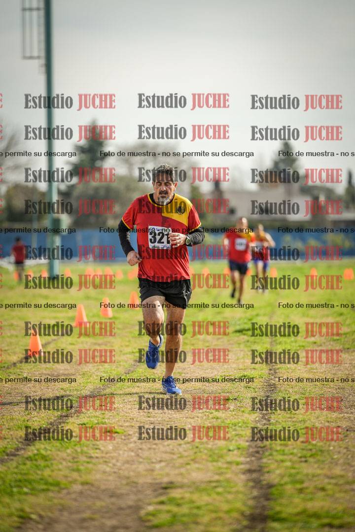 Fotos de la llegada del cross de 4000 m - varones