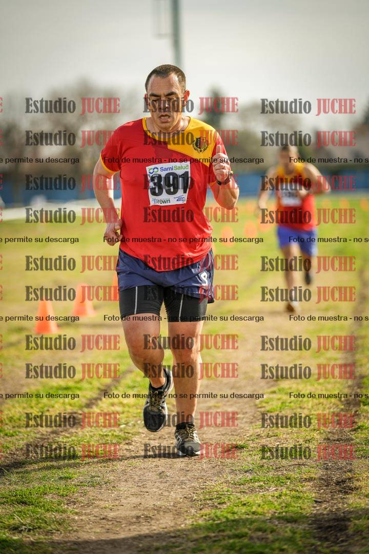Fotos de la llegada del cross de 4000 m - varones