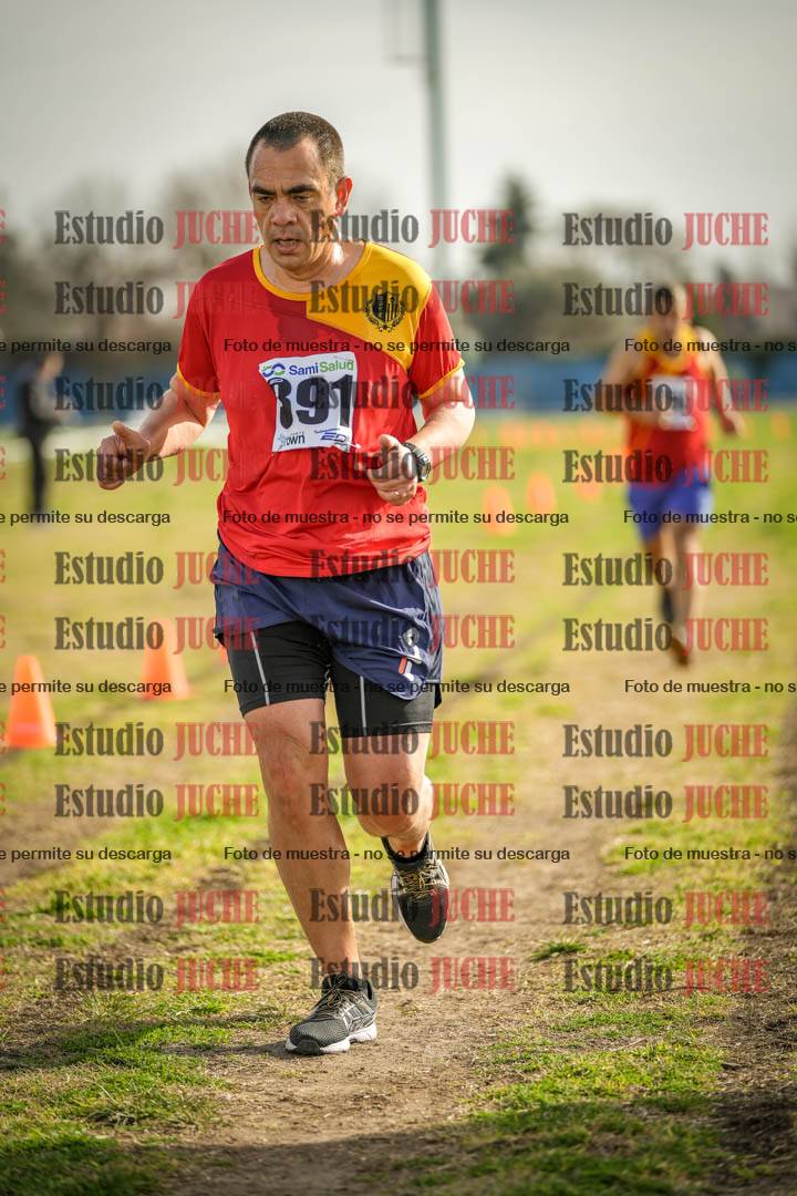 Fotos de la llegada del cross de 4000 m - varones